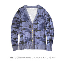 Load image into Gallery viewer, The Downpour Camo Cardigan
