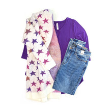 Load image into Gallery viewer, Striking Purple Tunic Top