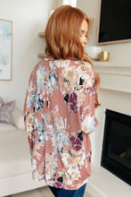Load image into Gallery viewer, Float On Floral Top in Marsala
