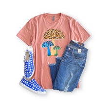 Load image into Gallery viewer, Wild Leopard Mushrooms Graphic Tee