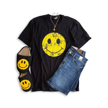 Load image into Gallery viewer, Vintage Smiley Face Graphic Tee