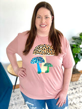 Load image into Gallery viewer, Wild Leopard Mushrooms Graphic Tee