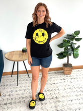 Load image into Gallery viewer, Vintage Smiley Face Graphic Tee