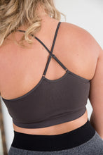 Load image into Gallery viewer, Show Your Support Ash Grey Bralette