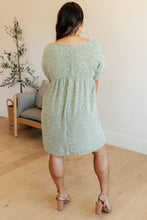 Load image into Gallery viewer, Rodeo Lights Dolman Sleeve Dress in Green Floral
