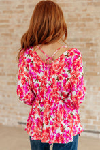 Load image into Gallery viewer, Smile Like You Mean It Floral Peplum