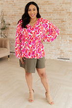 Load image into Gallery viewer, Smile Like You Mean It Floral Peplum