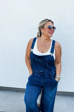 PRE-BOOK Scout Crop Wide Leg Overalls