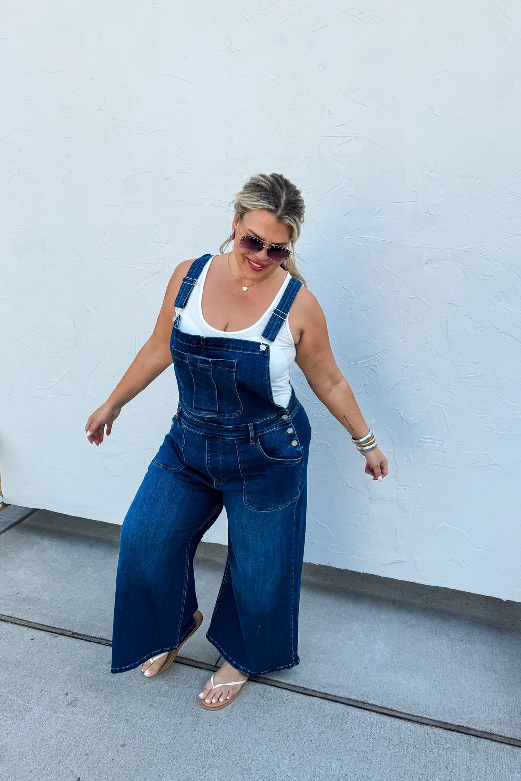 PRE-BOOK Scout Crop Wide Leg Overalls