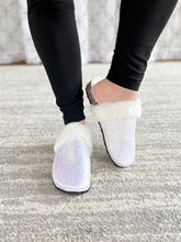 Load image into Gallery viewer, Sparkle &amp; Shine Slides in White