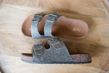 Load image into Gallery viewer, Glitter Journey Sandals in Pewter
