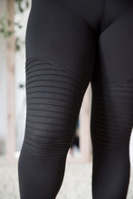 Load image into Gallery viewer, Just Wait Moto Leggings