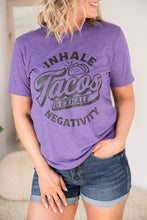 Load image into Gallery viewer, Inhale Tacos Tee