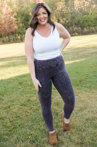 Blackberry Yoga Leggings