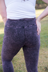 Blackberry Yoga Leggings