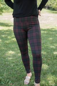 This Love Plaid Ponte Pants