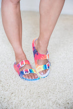 Load image into Gallery viewer, Hippie Vibes Tie Dye Waterslides