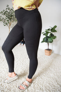 Just Wait Moto Leggings
