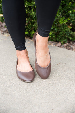 Totally Amused Brown Flats