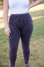Load image into Gallery viewer, Blackberry Yoga Leggings