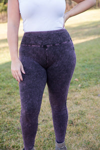 Blackberry Yoga Leggings