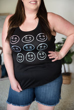 Load image into Gallery viewer, All Smiles Graphic Tank