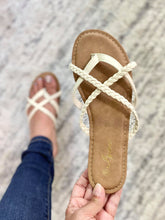 Load image into Gallery viewer, Wear Now Wear Later Beige Sandals