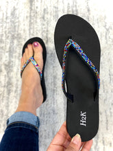 Load image into Gallery viewer, Color Your Day Flip Flops