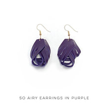 Load image into Gallery viewer, So Airy Earrings in Purple
