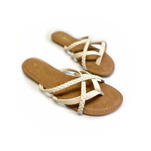 Load image into Gallery viewer, Wear Now Wear Later Beige Sandals