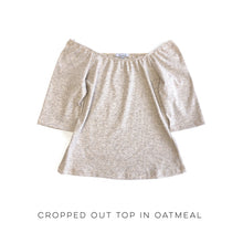 Load image into Gallery viewer, Cropped Out Top in Oatmeal