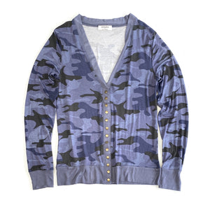 The Downpour Camo Cardigan