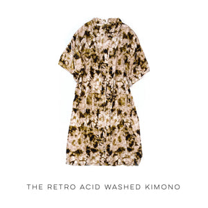 The Retro Acid Washed Kimono