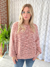 Load image into Gallery viewer, Way to Be Knit Sweater in Mauve