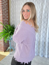 Load image into Gallery viewer, Fields of Lavender Sweater