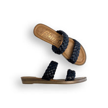 Load image into Gallery viewer, Bolley Sandals in Black