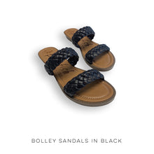 Load image into Gallery viewer, Bolley Sandals in Black