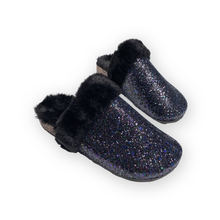 Load image into Gallery viewer, Sparkle &amp; Shine Slides in Black