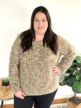 Load image into Gallery viewer, Way to Be Knit Sweater in Olive