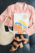Load image into Gallery viewer, Here Comes the Sun Graphic Tee