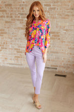 Load image into Gallery viewer, Lizzy Top in Hot Pink Floral