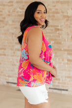 Load image into Gallery viewer, Love Me Like You Do Floral Sleeveless Blouse