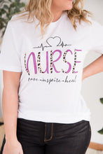Load image into Gallery viewer, Nurse Graphic Tee