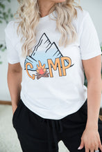 Load image into Gallery viewer, Camp by the Mountains Graphic Tee