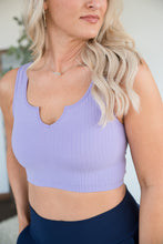 Load image into Gallery viewer, Dream Chaser Crop Top in Lavender