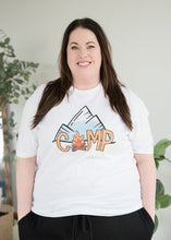 Load image into Gallery viewer, Camp by the Mountains Graphic Tee