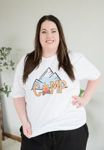 Load image into Gallery viewer, Camp by the Mountains Graphic Tee