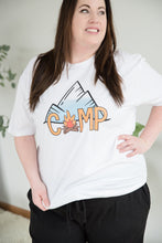 Load image into Gallery viewer, Camp by the Mountains Graphic Tee