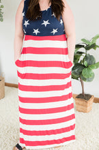 Load image into Gallery viewer, Stars and Stripes Dress