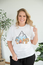 Load image into Gallery viewer, Camp by the Mountains Graphic Tee
